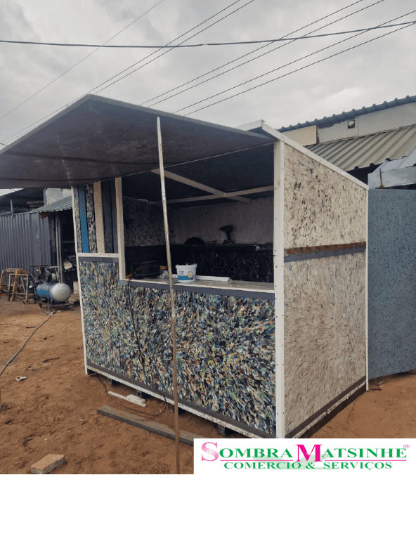 cabin from plastic sheet