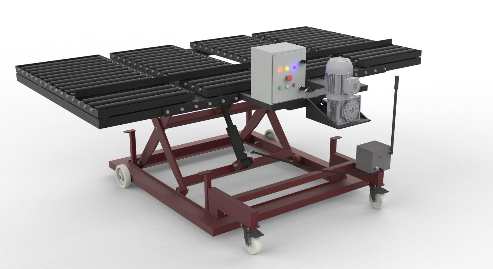 1224 HydroRoll Mold Handling Table